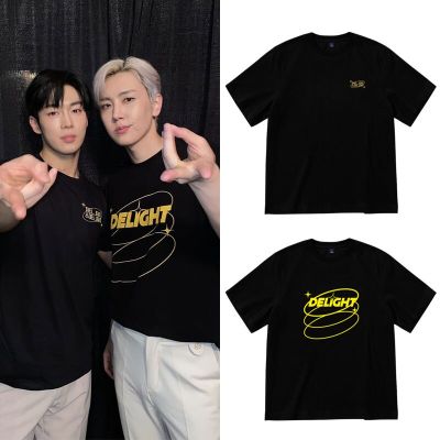 Korean Fashion K Pop SF9 DELIGHT T-shirt Cotton Premium Quality Kpop Fans Tees Cal Streetwear Hip Hop T Shirts K-pop Clothes
