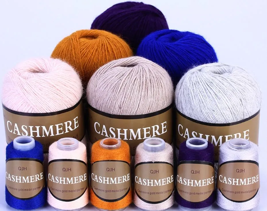 Best Quality 100% Mongolian Cashmere Hand-knitted Cashmere Yarn