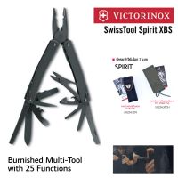 Victorinox รุ่น Spirit XBS คีม Multi-Tool สีดำ OXIDIZED STEEL 25 ฟังก์ชันการใช้งาน มาพร้อมกระเป๋าใส่ ของแท้