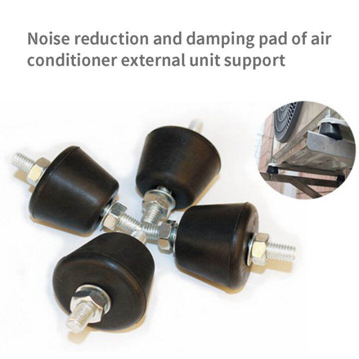 godessing 4pcs Anti Vibration Rubber Mount Damper Shock Pad Cushion For