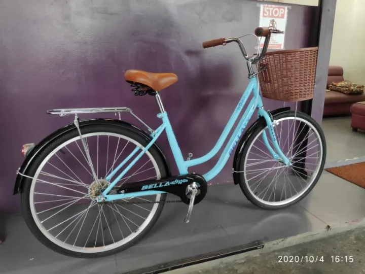 DIRECT WAREHOUSE Lady bike (skyblue, pink, red, violet and silver