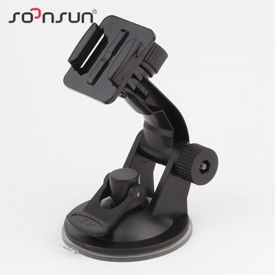 【HOT SALE】 DhakaMall SOONSUN Action Camera Suction Cup Car W Flat Mount For Hero 7 6 5 4 For For For Go Pro Accessories