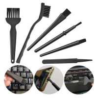 6pcs/set Anti-static Dust USB Small Tool Cleaner Kit Computer Black Brush Cleaning