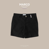 TWENTYSECOND กางเกงขาสั้น รุ่น Marco chino shorts - สีดำ / Black