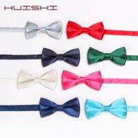 HUISHI Baby Children Lovely Classic Solid Color Baby Bow Tie Boy and girl Butterfly Accessories Coordinate Banquet Pink Gold