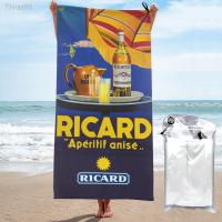 Ricard Towel for Beach Summer New Arrival Microfiber Shower Towel Sandproof Quick Dry Surf Towels