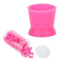 【CW】♚❈▼  300pcs Ink Cup Disposable Silicone Pigment Eyebrow Eyeliner Color Rack