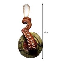 Octopus Wall Light Monster Tentacle Lamp Holder Bulb Light Home Room Decoration