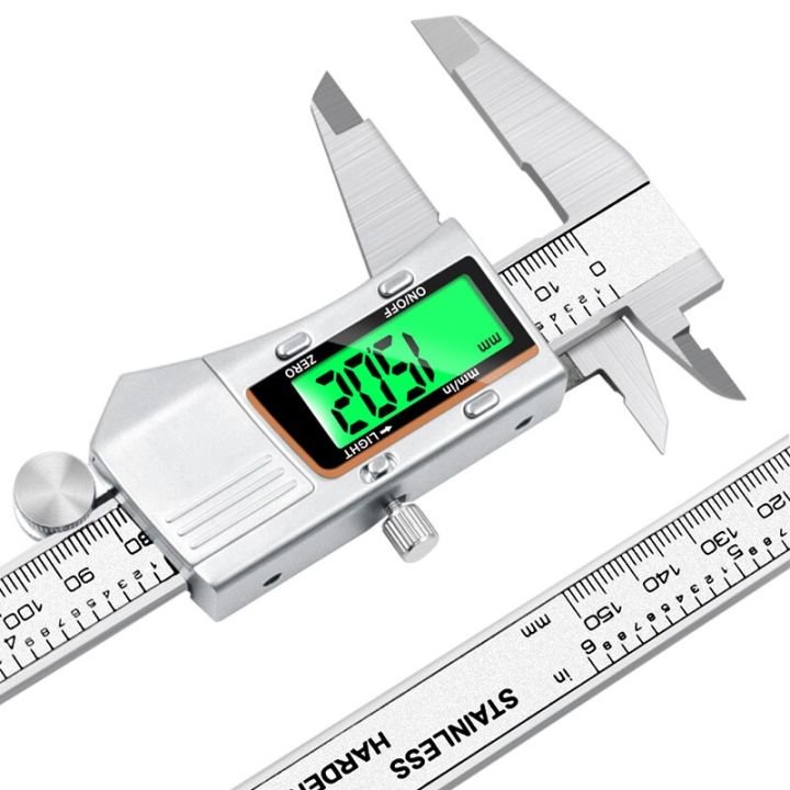โครงโลหะสแตนเลสดิจิตอลคาลิปเปอร์เครื่องมือวัด0-150มม