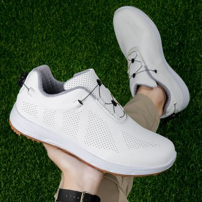 2023 new Harvey jia sen couples with leisure golf outdoor hiking shoes big yards shoes in sports training