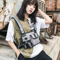 [COD] ชุดทำงานสุดอินเทรนด์ ins กระเป๋าหน้าอกยุทธวิธีกระเป๋าลมใช้งานได้ทุกแมทช์สตรีทกระเป๋าเป้กีฬามัลติฟังก์ชั่นลำลอง Christmas Gift