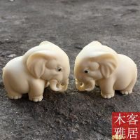 ✌ Ivory fruit elephant elephant home office small place hand play a mini as auspicious feng shui town house like