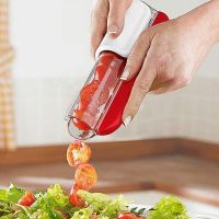 Tomato Grape Cherry Slicer Fruit Vegetable Salad Manual Slicer  Fruit and Vegetable Tool Kitchen Gadget  Progressive Zip Slicer Graters  Peelers Slice