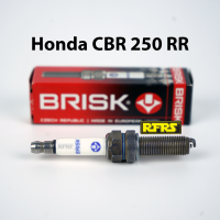 หัวเทียน BRISK PREMIUM RACING แกนเงิน Honda CBR 250 RR Spark Plug (SY01RC) รองรับทุกน้ำมัน Made in EU