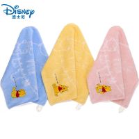 ✹ Disney Winnie the Pooh Towel Handkerchief Square Scarf Cartoon Soft Water-absorbing Quick-drying Boy Kids Hand Towel 34x34cm