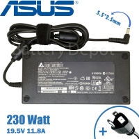 Delta Adapter ของแท้ สำหรับ Asus &amp; MSI 19.5V/11.8A 230W หัวขนาด 5.5*2.5mm สายชาร์จ อะแดปเตอร์ MSI AC Adapter, Asus Adapter