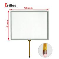 New 8 inch 4 wire 183mm*141mm AMT9556 resistive touch screen panel AMT 9556 Artificial Flowers  Plants