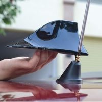 【cw】 No drilling Car Fin Antenna Roof Radio FM/AM Decorate signal for most car