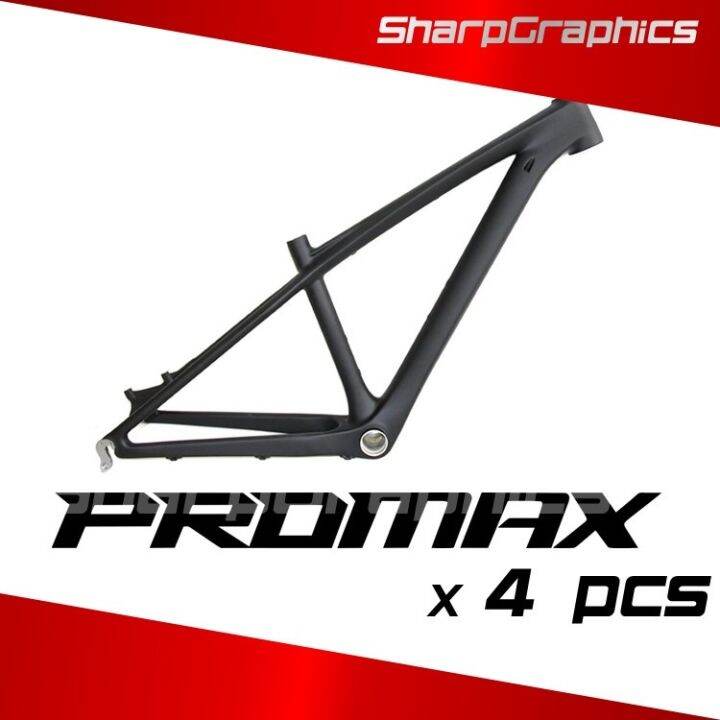Promax Ghost Bike Frame Brand Sticker Decal Lazada PH