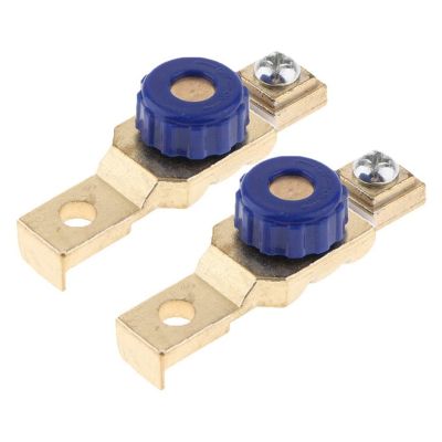 2 PCS Motorcycle Motor Battery Cutoff Disconnect Switch Leakage Protection Zinc Alloy Power Switch