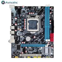 LGA1156ชุดเมนบอร์ดหน่วยความจำแรม16GB แผงวงจรคอมพิวเตอร์ DDR3 1600MHz เมนบอร์ด M-ATX 4 SATA Dual Channel สำหรับ I5 750