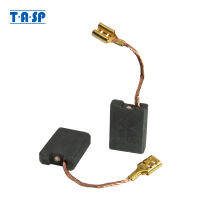 TASP 5คู่แปรงคาร์บอน6.3X16X22มม. สำหรับมอเตอร์เครื่องเจียรไฟฟ้า1356กรัม1357กรัม1361กรัม1363 1752 1365 1364