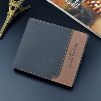 （Layor wallet）กระเป๋าสตางค์ผู้ชาย39; S,กระเป๋าสตางค์แฟชั่นเคลือบเงาบางมีซิป Dompet Lembut แนวนอนมีซิปขนาดใหญ่39; S แบบสั้น