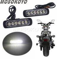 Motosikal ไฟท้ายสำหรับวิ่ง,ไฟ LED 6 Plat Lesen