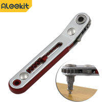 【2023】Aleekit Mini Ratchet Wrench Hexagon Torx Bidirectional Control Ratchet Wrench For 14";(6.35mm) Screw Bits Drive Socket