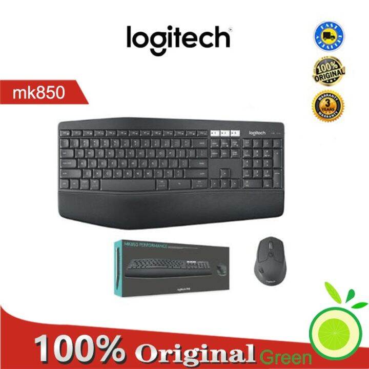 Logitech Mk850 Wireless Keyboard Mouse Combination Bluetooth Usb With