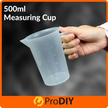 Beaker Kitchen Jug Measuring Cup Laboratory Plastic Beaker V-Shaped Spout  Container 1000ml 5000ml 1L 5L