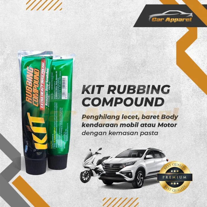 KIT KOMPON PENGHILANG BARET BODY MOBIL / KIT RUBBING COMPOUND 60GR