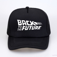 Good quality New Back To The Future Baseball cap Fashion Brand Summer Mesh trucker cap back to future Dad hat adjustable Unisex snapback bone Versatile hat