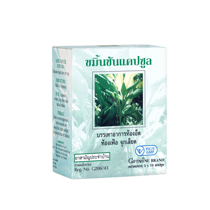 ขมิ้นชัน แคปซูล Tumeric capsule