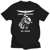 【New】ใหม่คุณภาพดีกว่า Goldwing GL1800รถจักรยานยนต์ผู้ชายเสื้อยืด