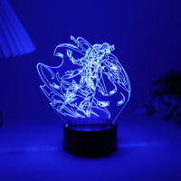 Night Light Kid Genshin Impact Anime Game Figure Lamp For Party Festival Decor Birthday Gift Klee Venti Xiao Raiden Sho