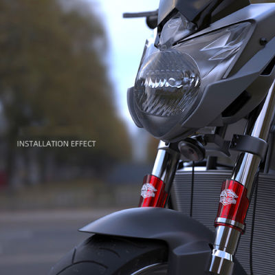 【พร้อมส่ง】ตัวป้องกันตะเกียบหน้าฝาครอบกันฝุ่นโช้คอัพรถจักรยานยนต์1คู่ใช้ได้กับอุปกรณ์เสริมดัดแปลง Cm300