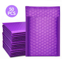 50pcs Mailer Poly Bubble Padded Mailing Envelopes for Mailer Gift Packaging Self Seal Bag Bubble Padding Black Purple And Pink