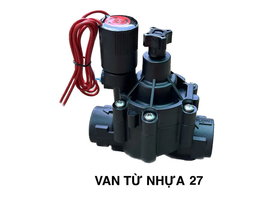Van điện từ nhựa 27 thường đóng an toàn chịu được môi trường nắng mưa | Lazada.vn