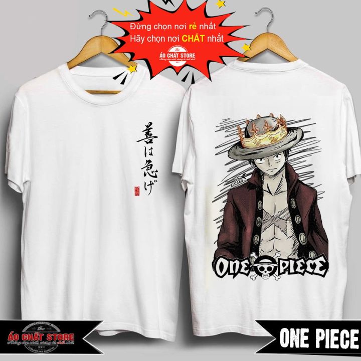 Áo thun One Piece Luffy, bộ sưu tập quà tặng đáng yêu và tuyệt vời cho các fan hâm mộ của bộ truyện tranh này. Hãy sở hữu ngay mẫu áo thun đầy tinh tế, cá tính và ấn tượng. Bạn sẽ thấy mình là nhân vật chính của bộ truyện tranh One Piece trong mỗi lần khoác lên áo thun này.