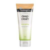 Neutrogena Deep Clean Energizing Foaming Cleanser 85g โฟมทำความสะอาดล้ำลึก สูตรจัดการความมัน สิ่งสกปรกคราบตกค้างที่อุดตันผิว