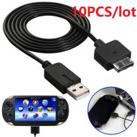 10PCS/lot USB Transfer Data Sync Charger Cable Cord Line For Sony PS Vita Data Sync Charge Lead PSV Vita Power Adapter Wire