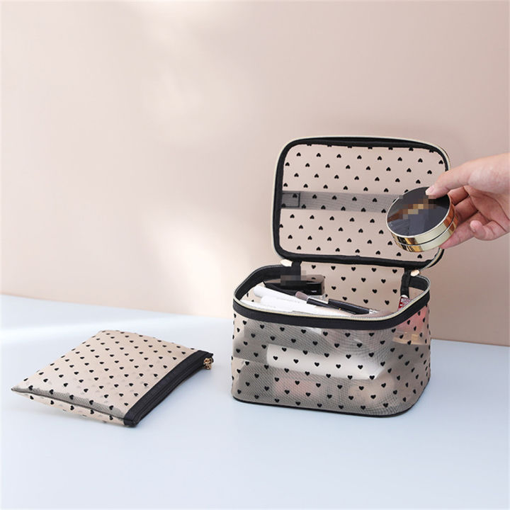 home-love-mesh-accessories-zipper-pouches-cosmetic-bag-makeup-bags