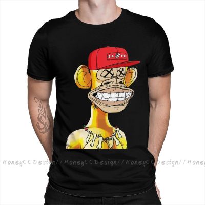 Shirt Men Clothing Bored Ape Yacht Club Bayc Nft T-Shirt Bayc#197 Fashion Unisex Short Sleeve Tshirt Loose