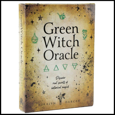 44แผ่น Green Witch Oracle Cards