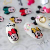 【hot sale】 ✈✳ B50 [CORAL SEA] Mickey Mouse You Most Cute TS896 Embossed Manicure Stickers Nail Accessories Patches Tools