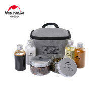 Naturehike เครื่องใช้สำหรับโต๊ะอาหารกลางแจ้ง BBQ 6 In 1ขวดปรุงรสภาชนะ (NH17T011-P)