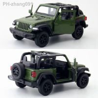 RMZ City Toy Diecast Model 1:36 Scale Jeep Wrangler Rubicon Pull Back Car Educational Collection Doors Openable Gift For Kid