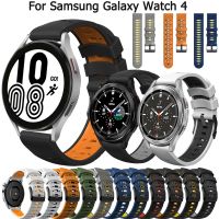 [HOT JUXLLKBKOW 514] สายซิลิโคนสำหรับ Samsung Galaxy Watch 4คลาสสิก42/46มม. 40/44มม. 20มม. Smartwatch สายรัดข้อมือนาฬิกา Active 2 44/40มม. 3 41มม. Correa