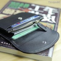 ? กระเป๋าสตางค์ ซองการ์ด ถุงเงิน Cowhide leather mini wallet for men and women type small card bag soft/zero purse coin